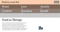 Desktop Screenshot of foodastherapy.org