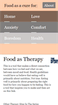 Mobile Screenshot of foodastherapy.org